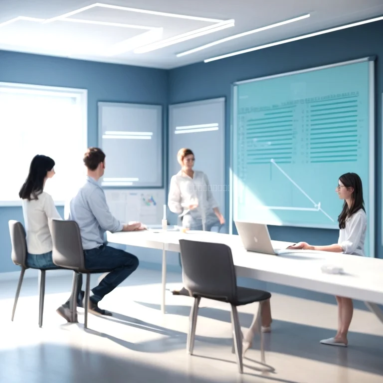 Mentor guiding student remotely